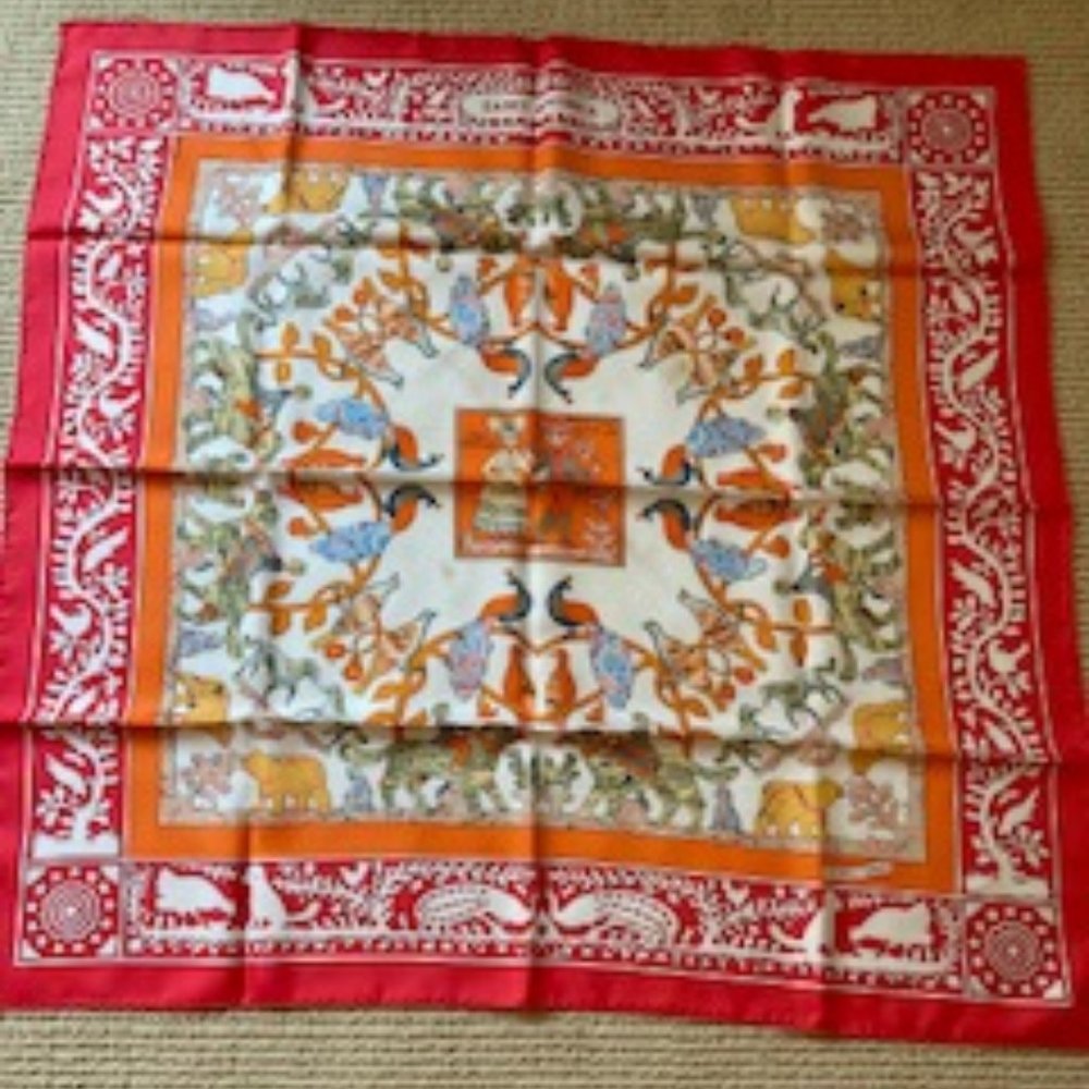 Hermes Silk Scarf